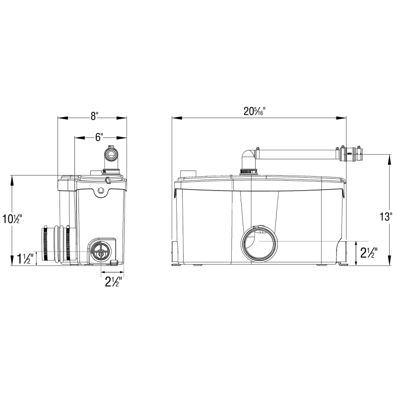 Saniflo 014 Sanigrind Pro Macerator