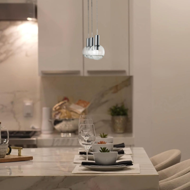 VONN Sienna VAP2181CH Integrated LED Pendant Light - Polished Chrome