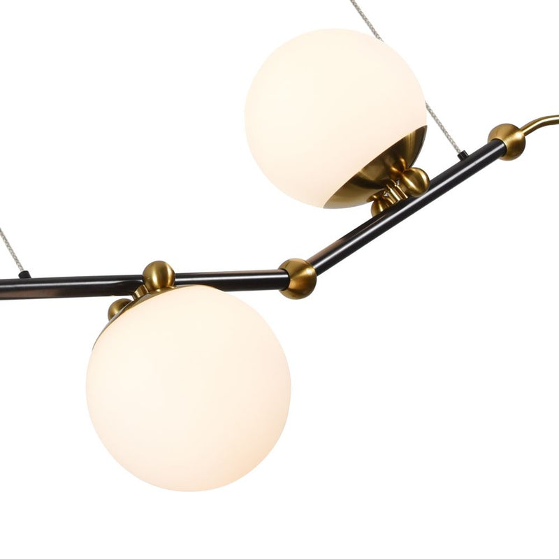 VONN Chianti 43" VAC3122AB Integrated LED Chandelier in Antique Brass