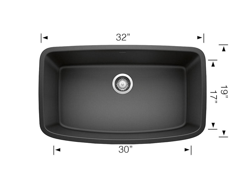 Blanco Valea Super Single Bowl Undermount Kitchen Sink
