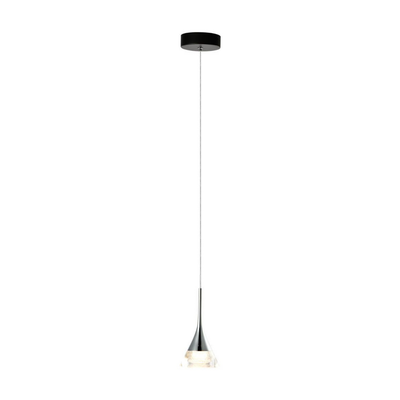 VONN Amalfi 4.75" VAP2211BL Integrated LED Pendant Light - Black