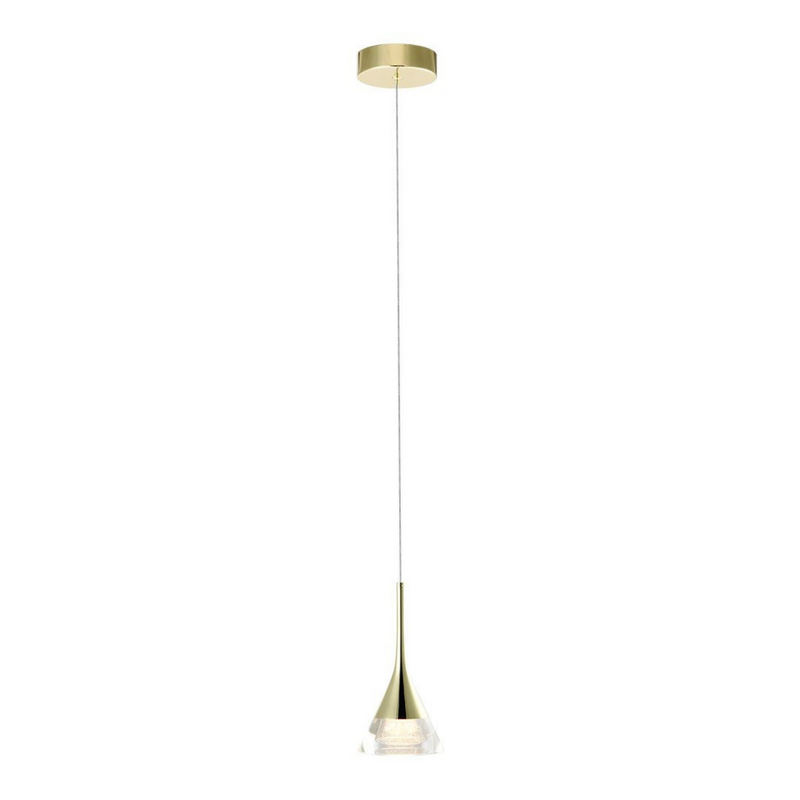 VONN Amalfi 4.75" VAP2211GL Integrated LED Pendant Light - Gold