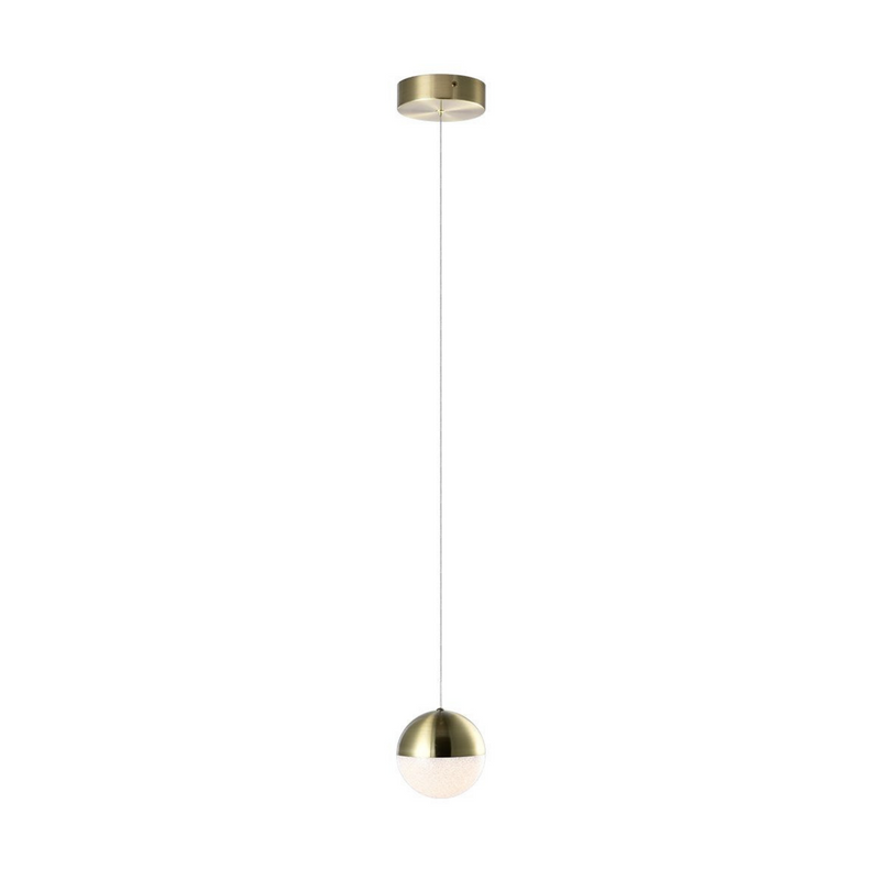 VONN Ravello 5" VAP2281BRS Integrated LED Pendant Light - Gold