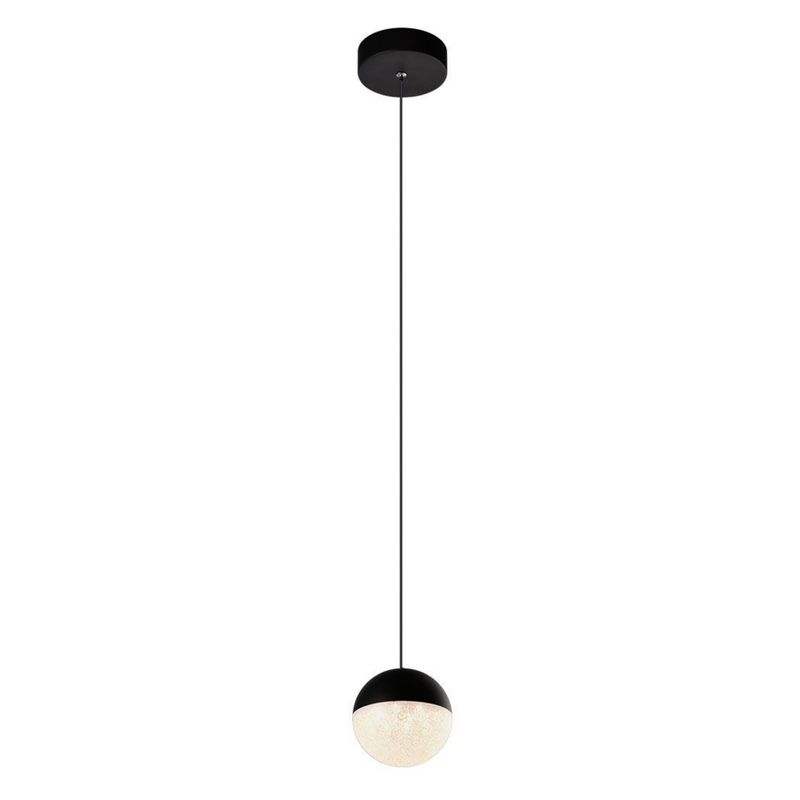 VONN Ravello 5" VAP2281BL Integrated LED Pendant Light - Black