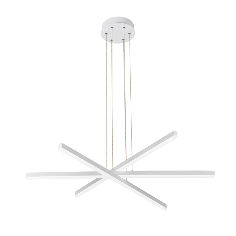 VONN Sirius 40" VMP25030WH Integrated LED Pendant Light in White