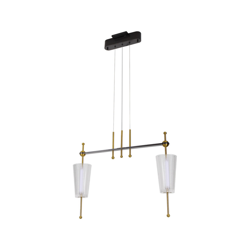 VONN Artisan Toscana VAP2102AB Integrated LED Linear Pendant Light