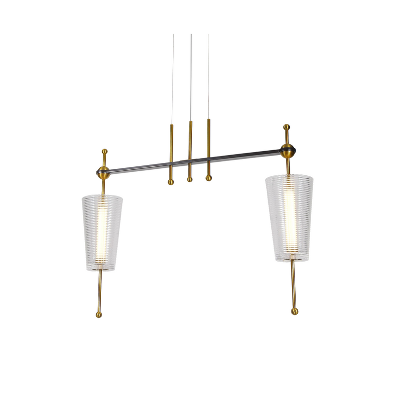 VONN Artisan Toscana VAP2102AB Integrated LED Linear Pendant Light