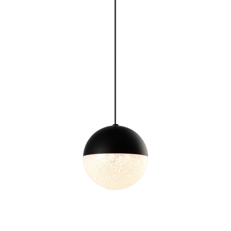 VONN Ravello 5" VAP2281BL Integrated LED Pendant Light - Black