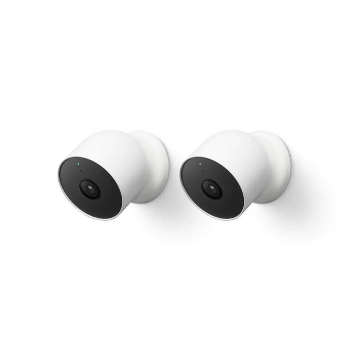 Google Nest Camera - Snow 2 Pack (Battery)