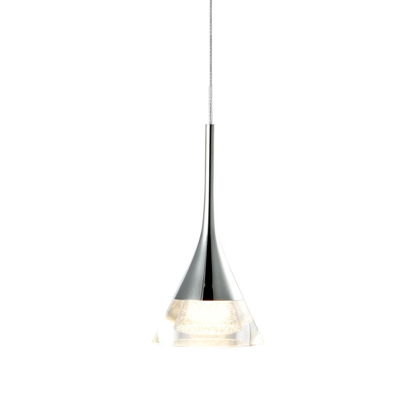 VONN Amalfi 4.75" VAP2211BL Integrated LED Pendant Light - Black