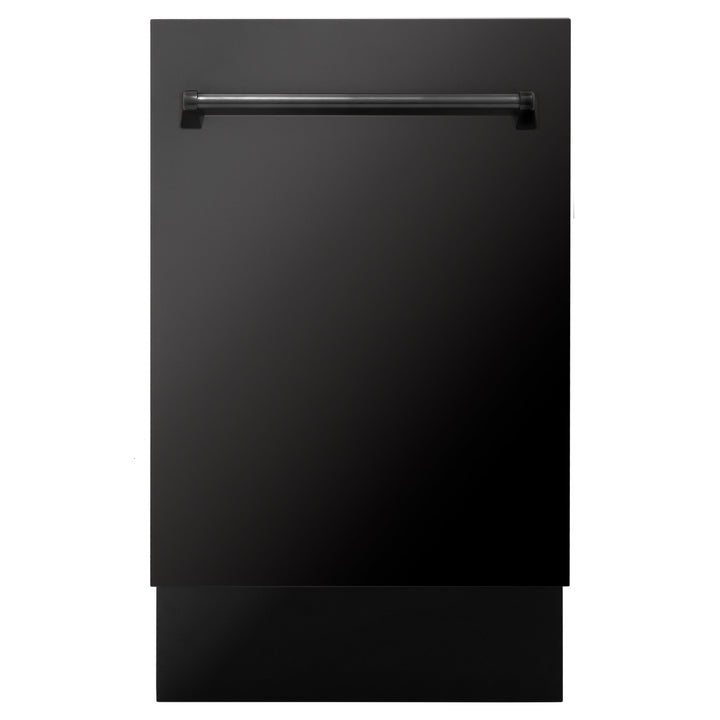 ZLINE 18" Tallac Series 3rd Rack Top Control Dishwasher with Traditional Handle 51dBa