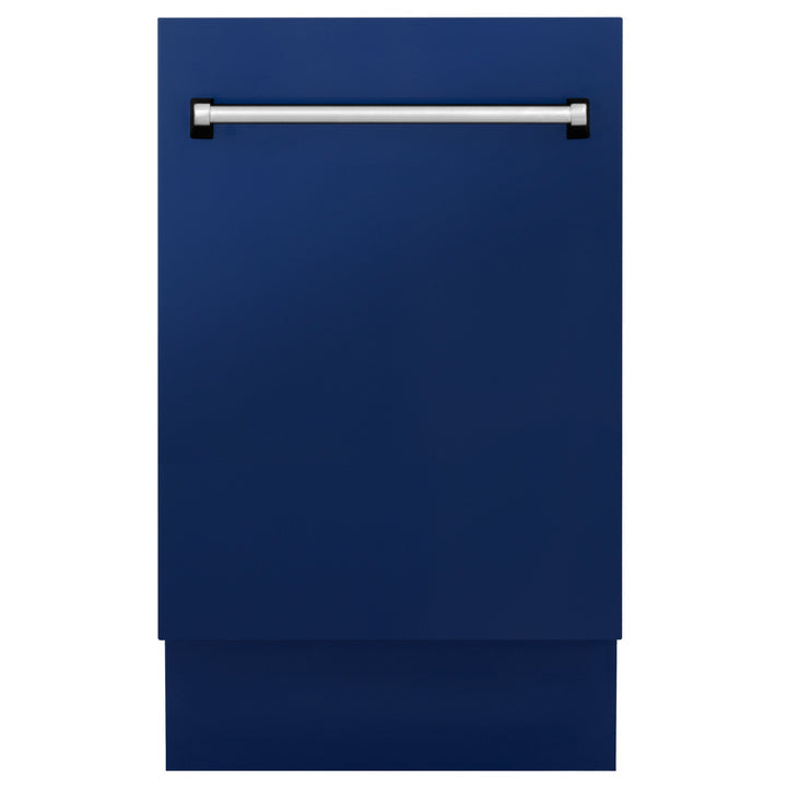 ZLINE 18" Tallac Series 3rd Rack Top Control Dishwasher with Traditional Handle 51dBa