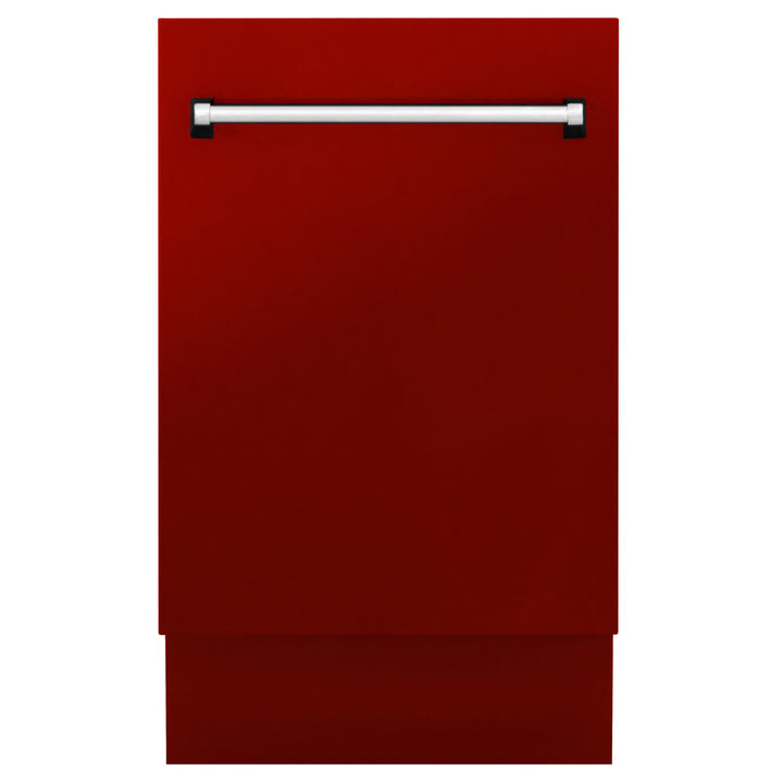 ZLINE 18" Tallac Series 3rd Rack Top Control Dishwasher with Traditional Handle 51dBa