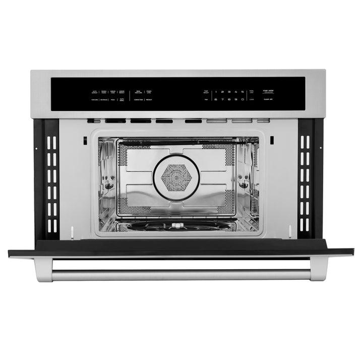 ZLINE 30 Inch wide, 1.6 cu ft. Built-in Convection Microwave Oven with Speed and Sensor Cooking
