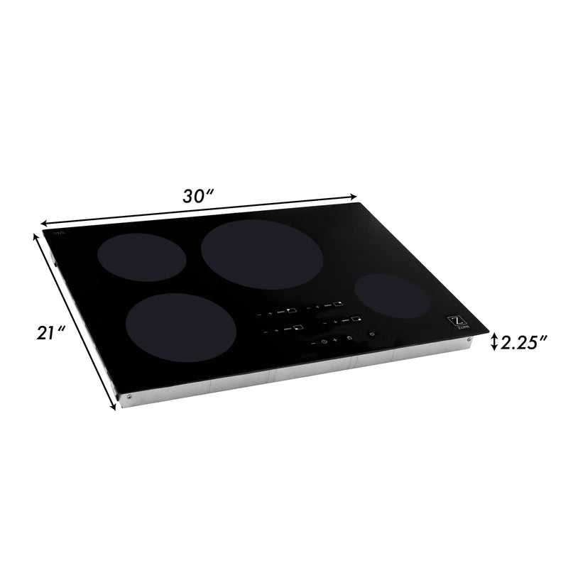 ZLINE 30" Induction Cooktop with 4 burners