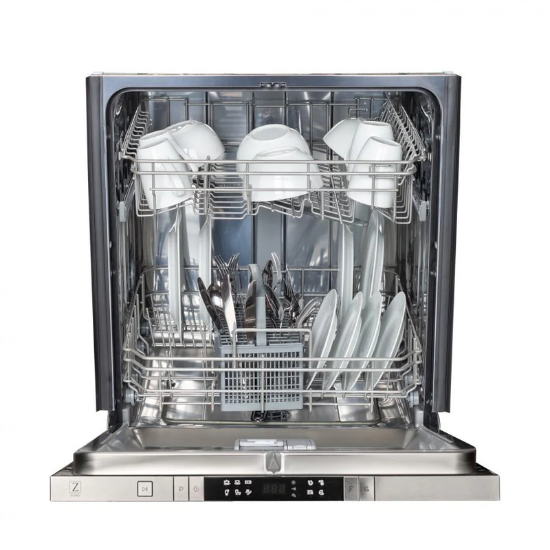 ZLINE 24 in. Top Control Dishwasher with Stainless Steel Tub and Modern Style Handle