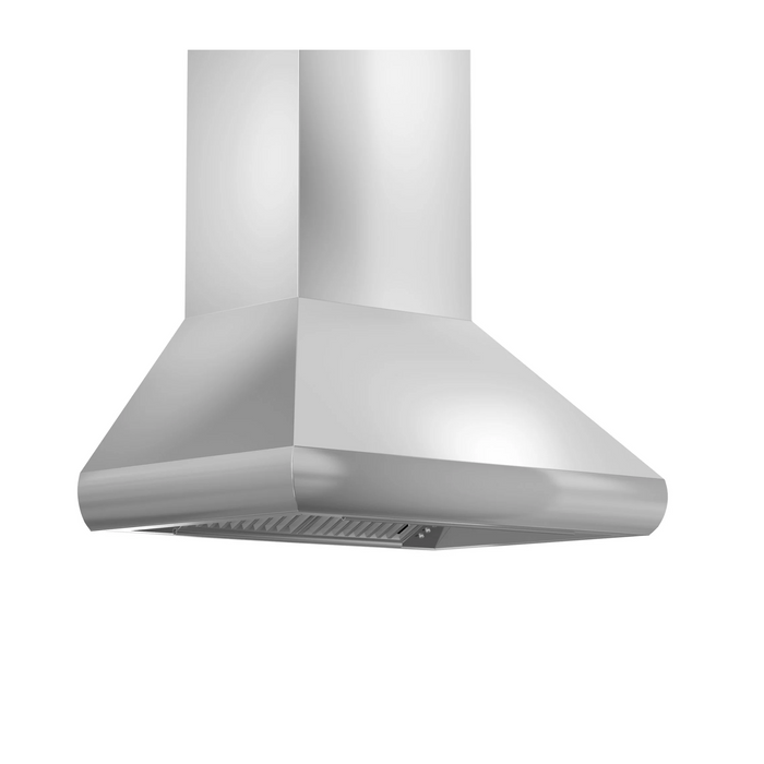 Zline Wall Mount Range Hood in Stainless Steel - Includes Remote Blower (687-RD/RS)