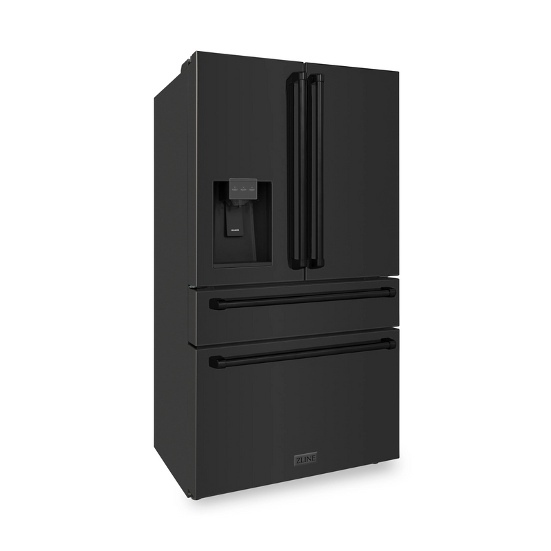 ZLINE 36" 21.6 cu. ft French Door Refrigerator with Water and Ice Dispenser - (RFM-W-36)