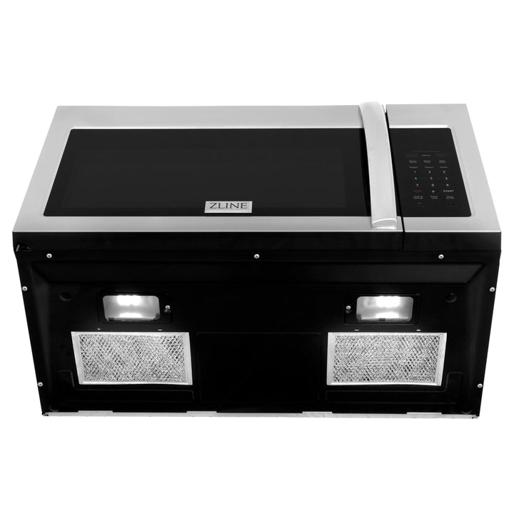 ZLINE Over the Range Convection Microwave Oven with Modern Handle and Sensor Cooking