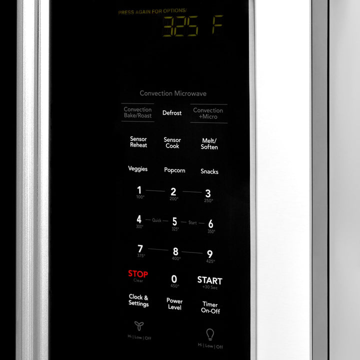 ZLINE Over the Range Convection Microwave Oven with Traditional Handle and Sensor Cooking