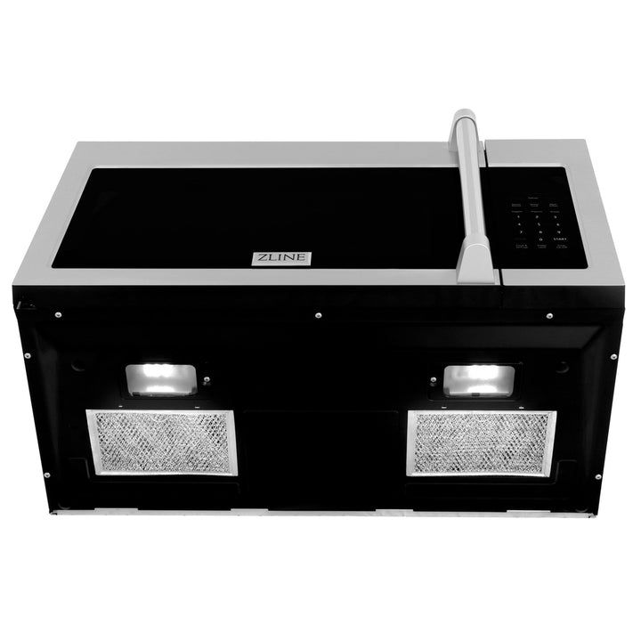 ZLINE Over the Range Convection Microwave Oven with Traditional Handle and Sensor Cooking