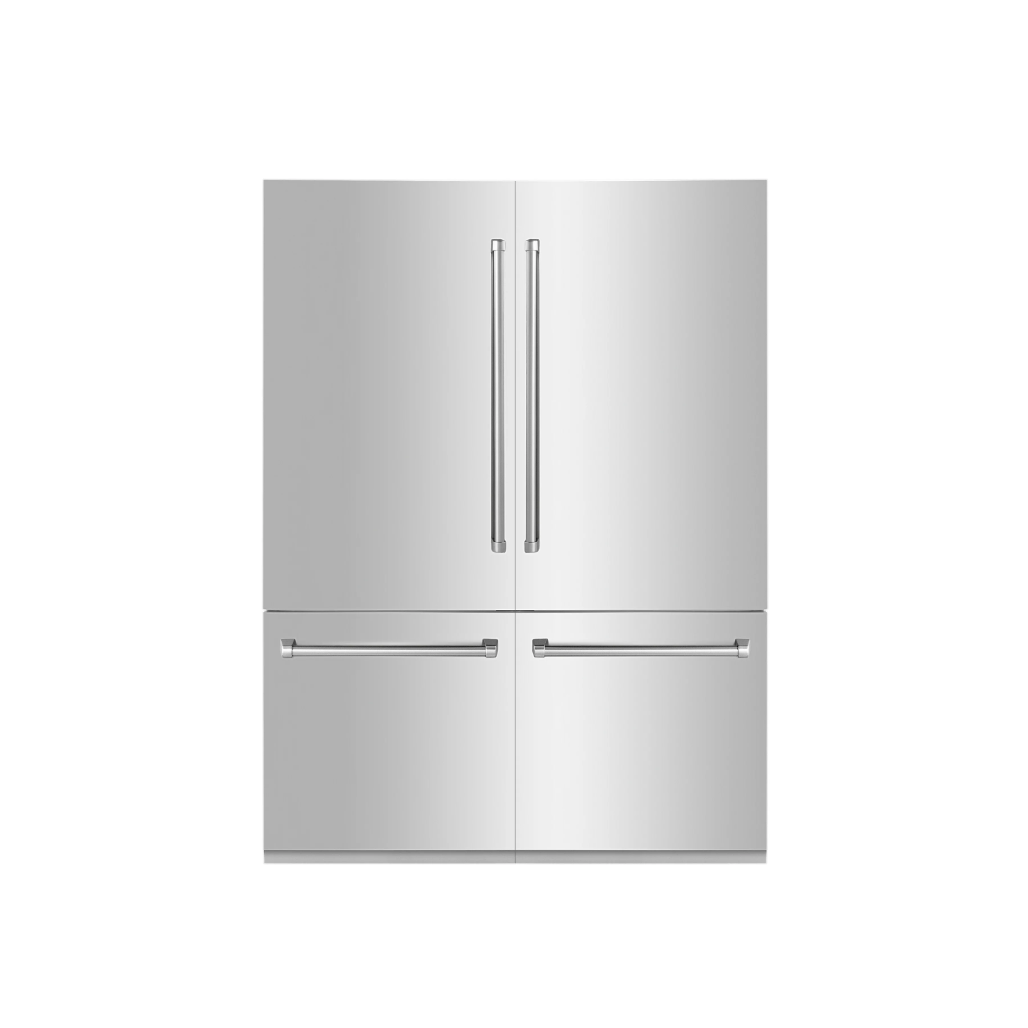 ZLINE 60 32.2 Cu. ft. Built-In 4-Door French Door Refrigerator with Internal Water and Ice Dispenser in Stainless Steel